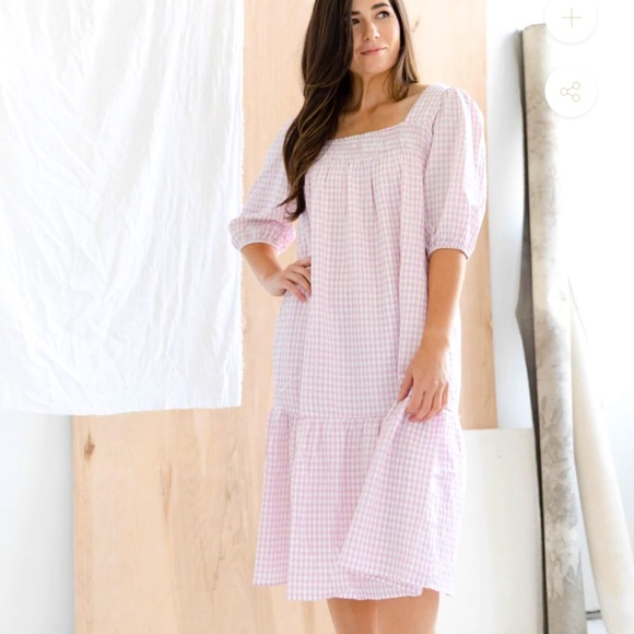 NWT Koo De Ker “Check Mate Midi” Dress Size M - Picture 1 of 13